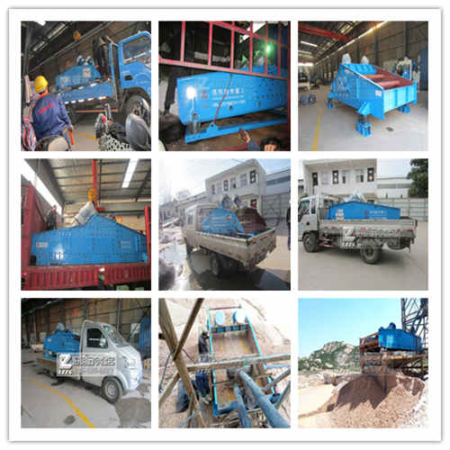 石英砂脫水篩銷往